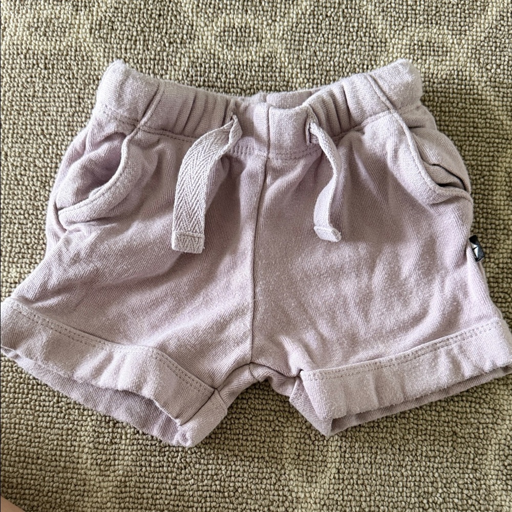 Kyte Kids Lavender Shorts - 6-12 months
